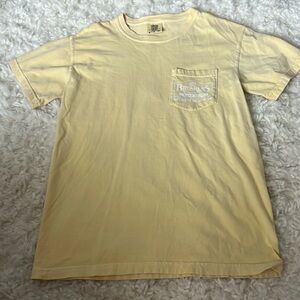 Yellow Surf shop tee